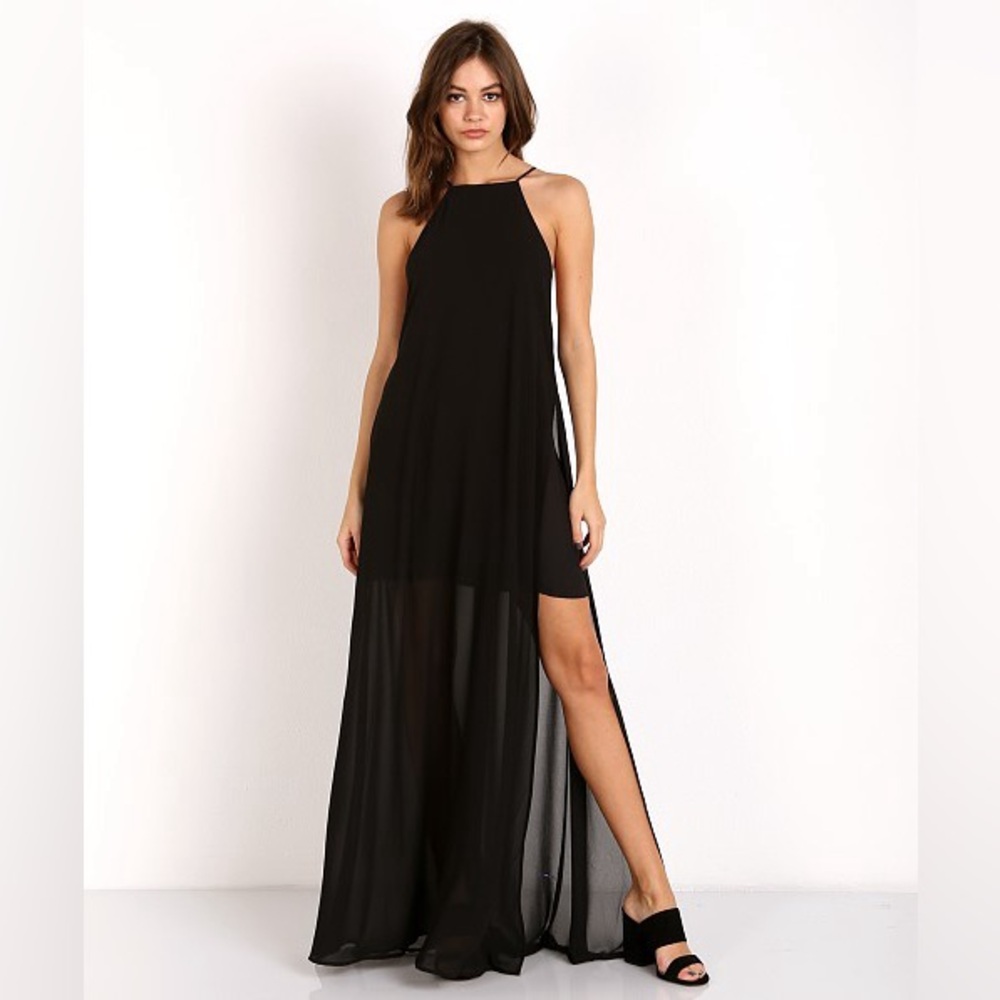 Black show me your mumu Rochester maxi dress